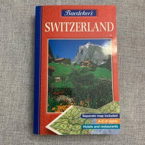 Baedekers Switzerland Travel Guide Book Vacation